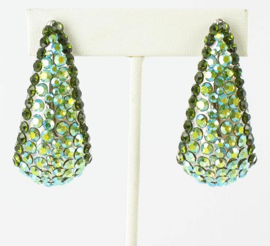 Helens Heart Earrings JE-X002850-S-Olivine