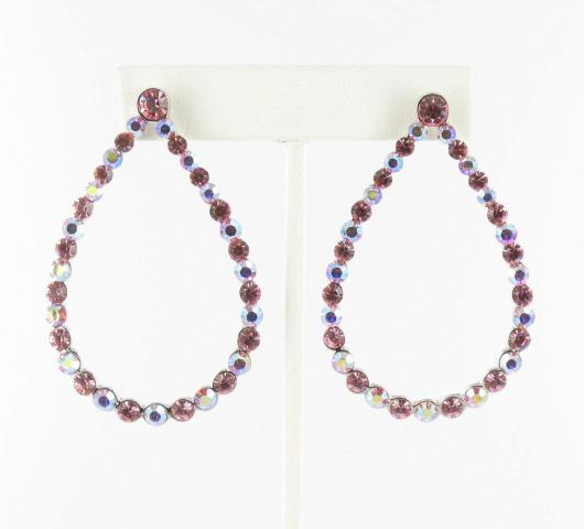 Helens Heart Earrings JE-X002870-S-Pink