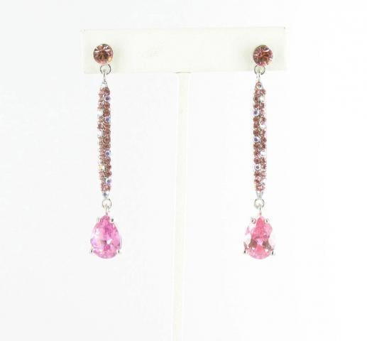 Helens Heart Earrings JE-X002941-S-Pink