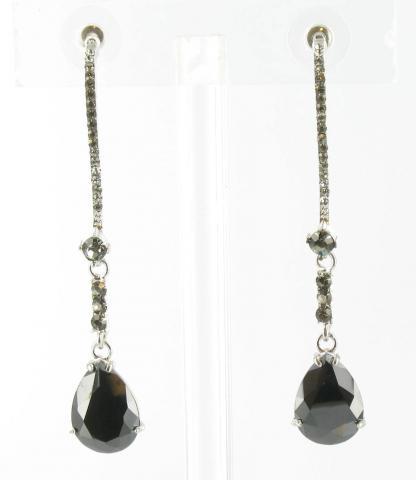 Helens Heart Earrings JE-X003116-S-Black