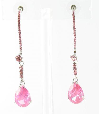 Helens Heart Earrings JE-X003116-S-Pink