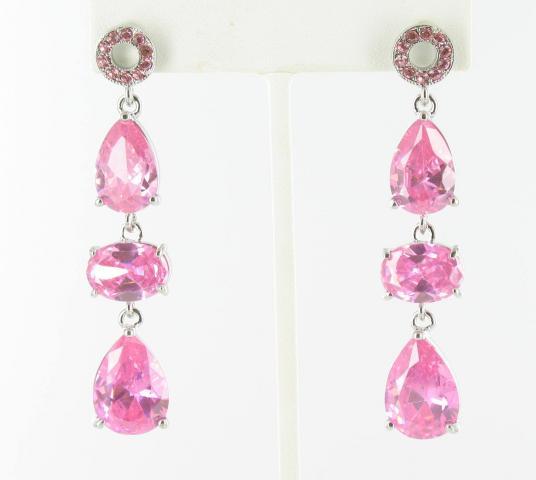 Helens Heart Earrings JE-X003286-S-Pink