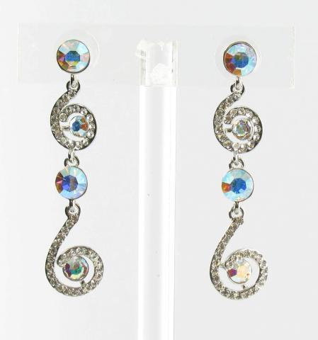 Helens Heart Earrings JE-X004377-S-AB