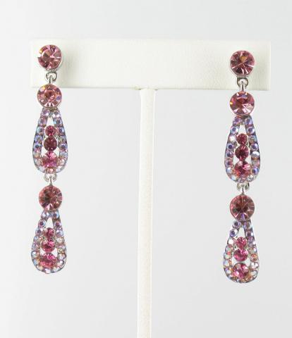 Helens Heart Earrings JE-X004417-S-Pink