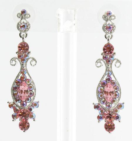 Helens Heart Earrings JE-X004490-S-Pink