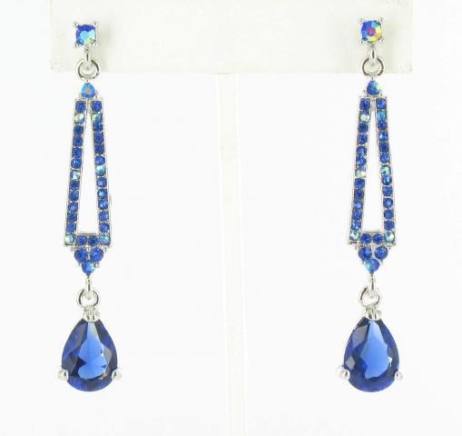 Helens Heart Earrings JE-X005036-S-Sapphire