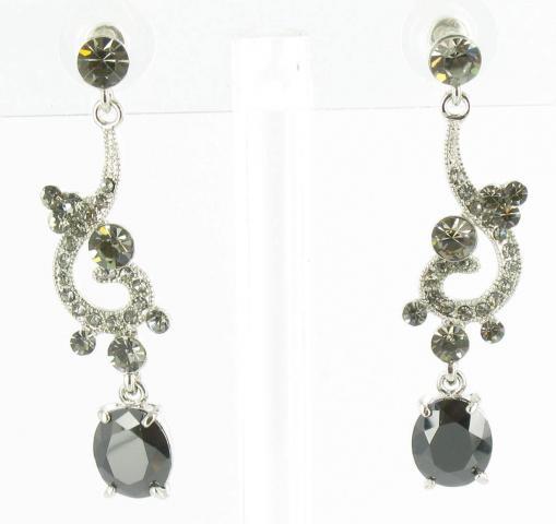 Helens Heart Earrings JE-X005119-S-Hematite