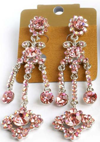 Helens Heart Earrings JE-X005203-S-Pink