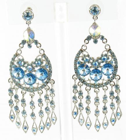 Helens Heart Earrings JE-X005207-S-Blue