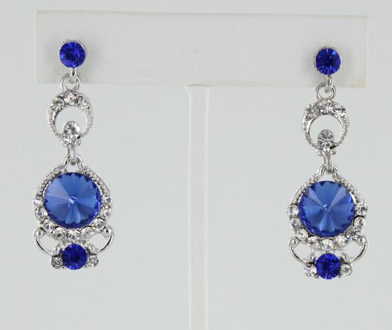 Helens Heart Earrings JE-X005501-S-Sapphire