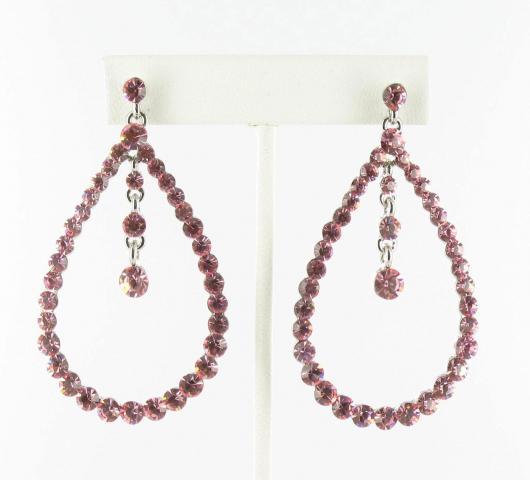 Helens Heart Earrings JE-X005529-S-Pink