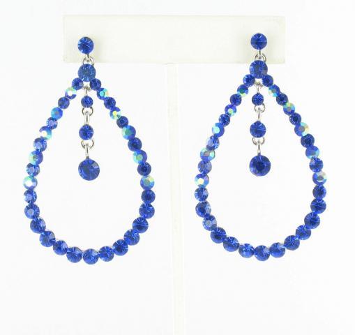 Helens Heart Earrings JE-X005529-S-Sapphire