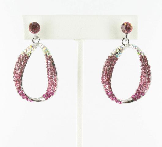 Helens Heart Earrings JE-X006085-S-Pink