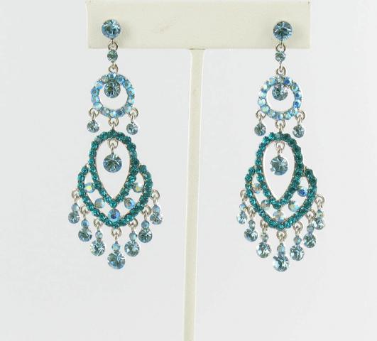 Helens Heart Earrings JE-X006274-S-Indicolite