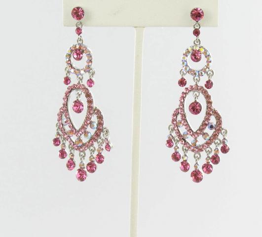 Helens Heart Earrings JE-X006274-S-Pink