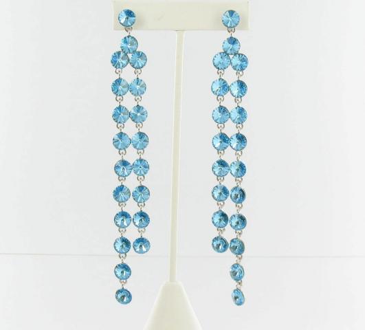 Helens Heart Earrings JE-X006334-S-Blue