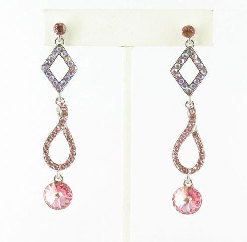 Helens Heart Earrings JE-X006354-S-Pink