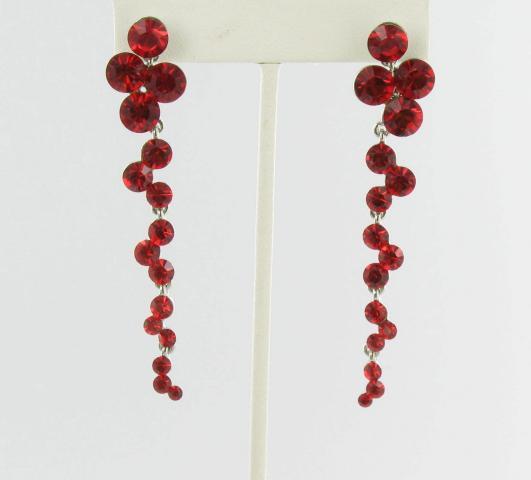 Helens Heart Earrings JE-X006370-S-Red