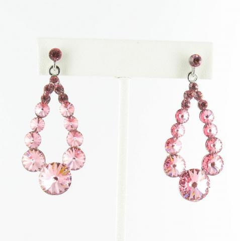 Helens Heart Earrings JE-X006373-S-Pink