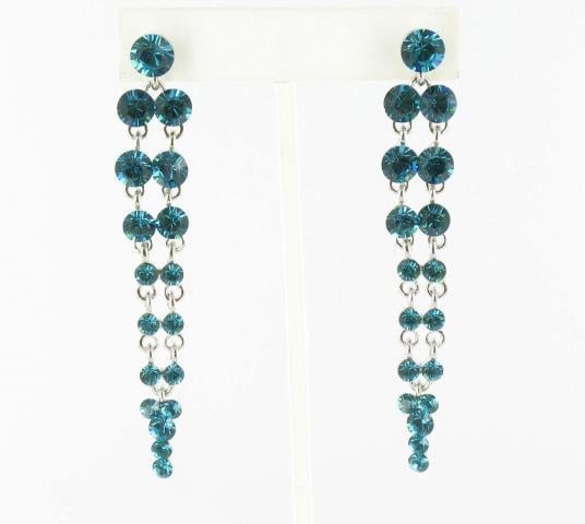 Helens Heart Earrings JE-X006399-S-Indicolite