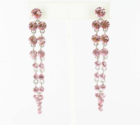 Helens Heart Earrings JE-X006399-S-Rose-Pink