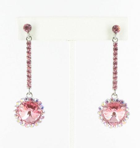 Helens Heart Earrings JE-X006433-S-Pink