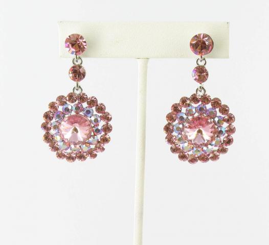 Helens Heart Earrings JE-X007088-S-Pink