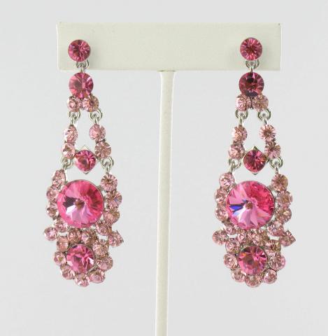 Helens Heart Earrings JE-X007126-S-PINK