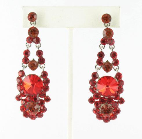 Helens Heart Earrings JE-X007126-S-Red