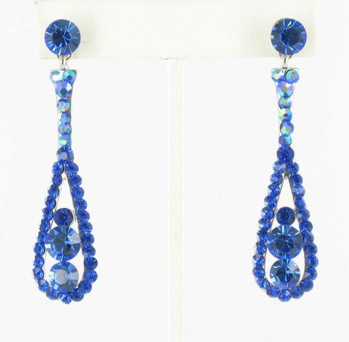 Helens Heart Earrings JE-X007222-S-Sapphire