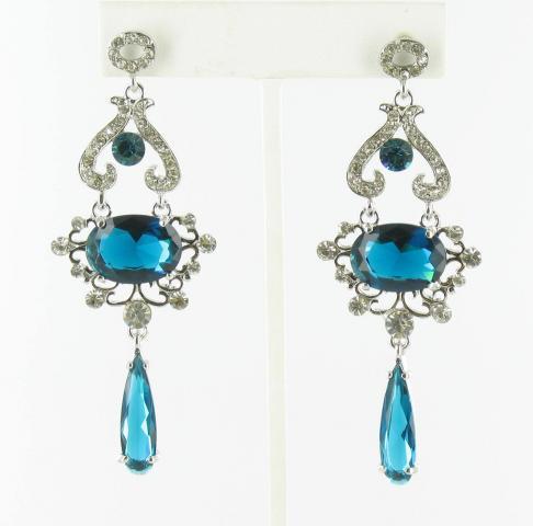 Helens Heart Earrings JE-X007328-S-Indicolite