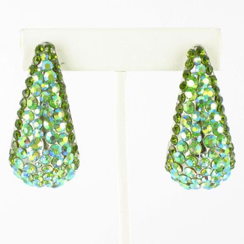 Helens Heart Earrings JE-X007340-S-Olivine