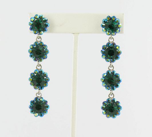 Helens Heart Earrings JE-X495-S-Emerald