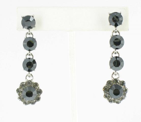 Helens Heart Earrings JE-X500-S-Jet-hematite