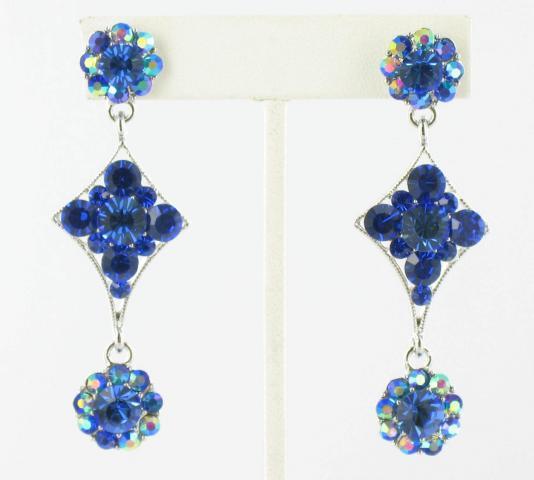 Helens Heart Earrings JE-X534-S-Sapphire