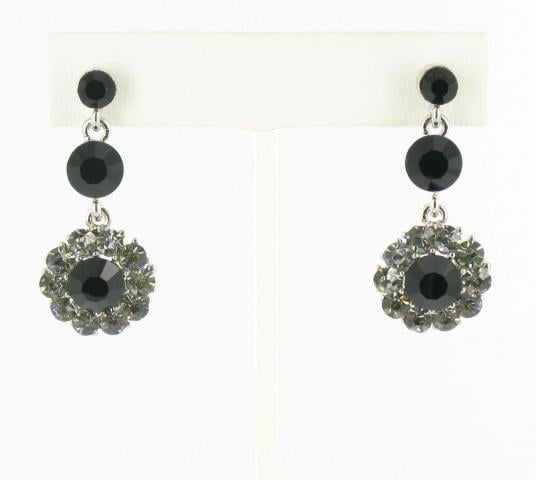 Helens Heart Earrings JE-X542-S-Black