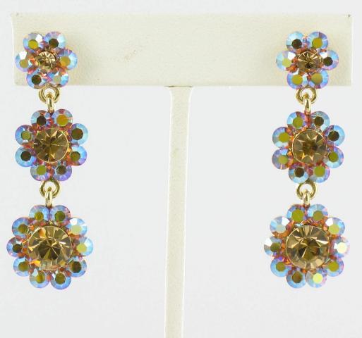 Helens Heart Earrings JE-X572-G-Topaz