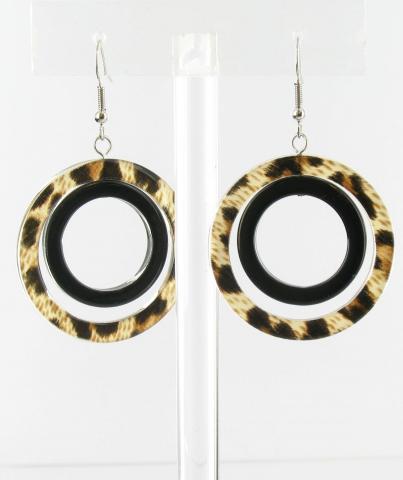 Helens Heart Earrings PRE10460-Brown-Lepard