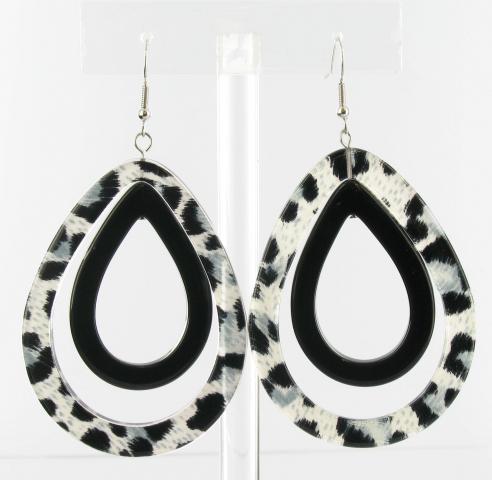 Helens Heart Earrings PRE10462-White-Lepard