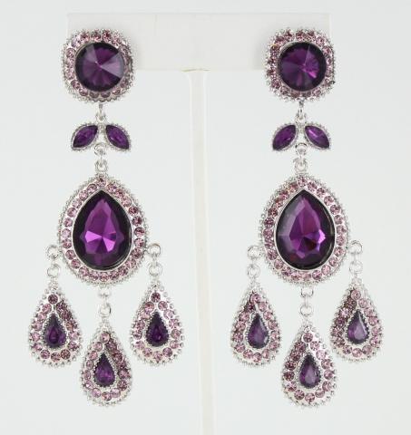 Buy Purple Earrings Online | BlueStone.com - India's #1 Online Jewellery  Brand
