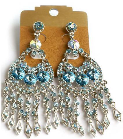 Helen's Heart Earrings JE-X005207-S-Blue