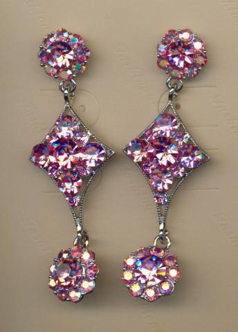 Helen's Heart Earrings JE-X534-S-Pink