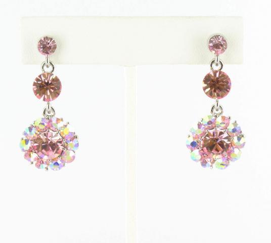 Helen's Heart Earrings JE-X542-S-Pink