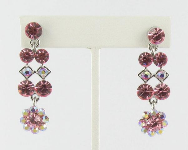 Helen's Heart Earrings JE-X580-S-Pink