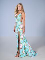 16155 Tiffany Blue Floral front