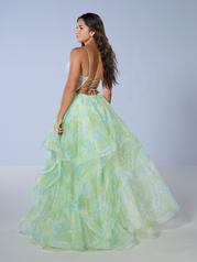 16163 Lime Floral back