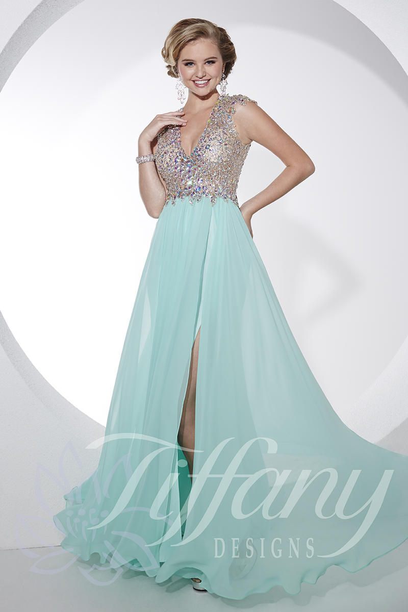 Tiffany Prom Dresses Tiffany Designs 16071 Chique Prom, Raleigh NC ...