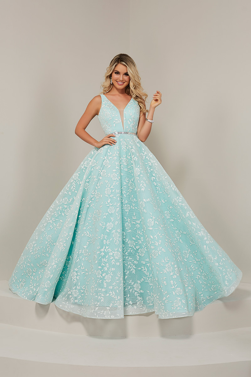 Tiffany Blue Prom Dress