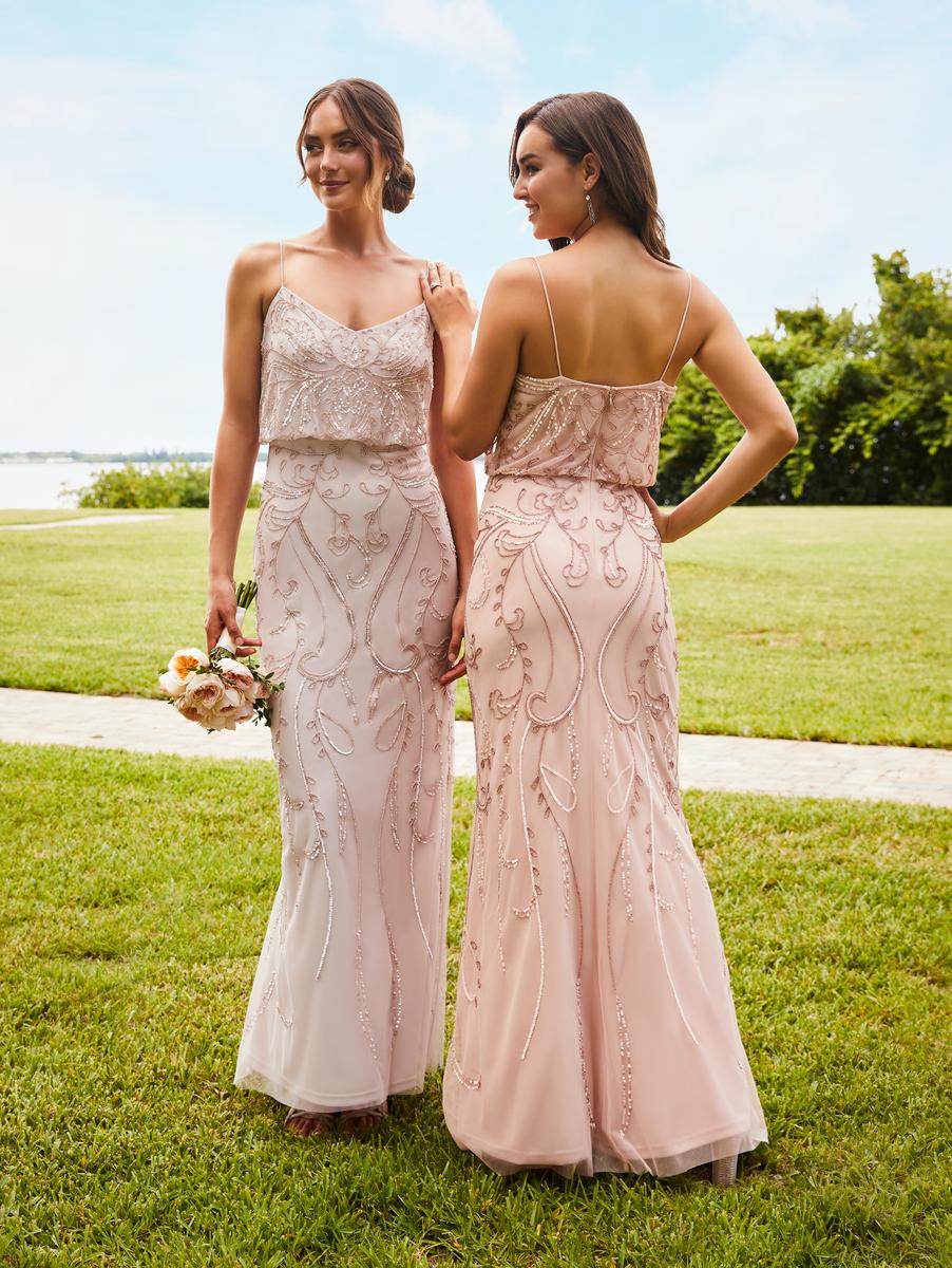 Adrianna Papell Platinum Bridesmaids 40343 Le Femme Boutique Allentown PA -  Formal Eveningwear, Prom, Bridal, Mother of the Wedding, Quinceanera,  Tuxedos