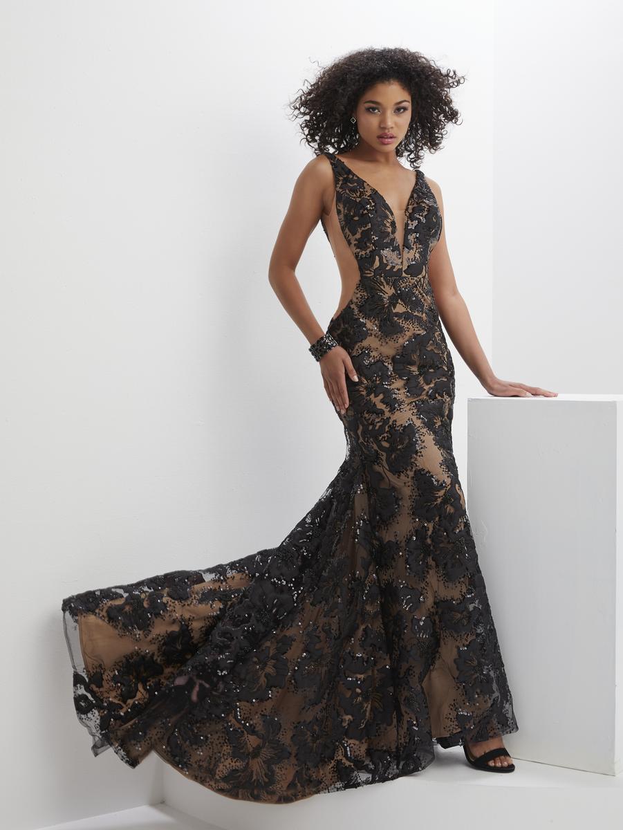 Panoply 14939 Side Cutout Formal Dress, 58% OFF